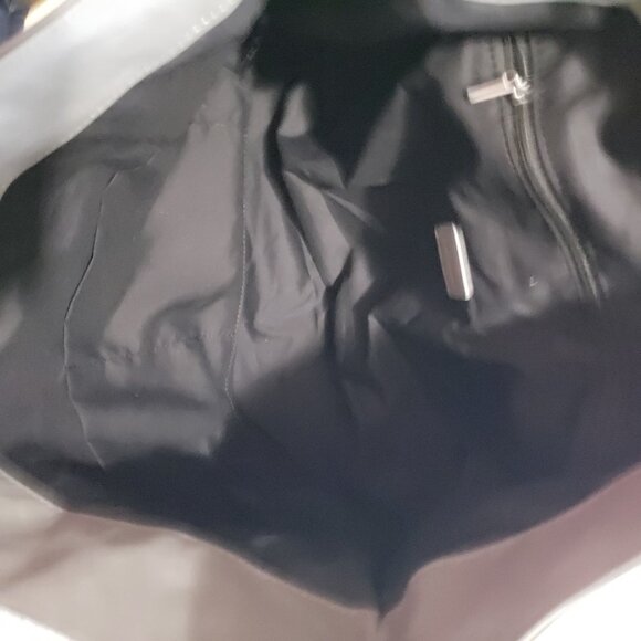 8 Other Reasons Stone Gray Suedette Betsy Slouch Tote Shoulder Bag - Picture 6 of 7